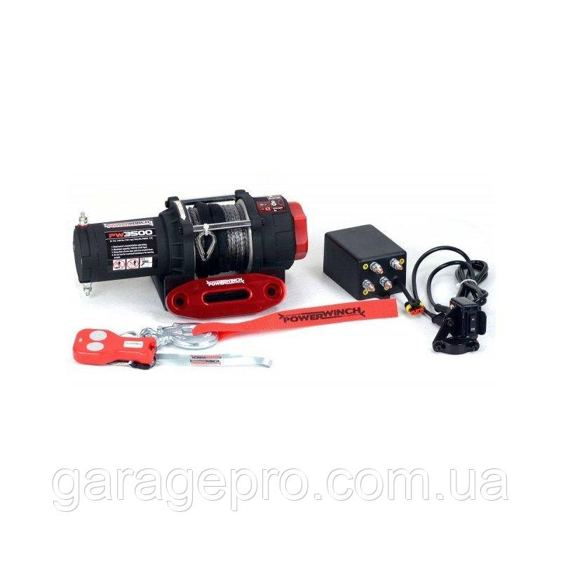 Лебідка для квадроцикла PowerWinch 3500 (Синтетичний трос)
