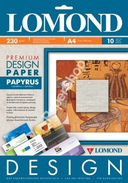 Бумага Lomond Premium матовая Папирус 230 г/м А4 10 л код 0929041 - фото 1 - id-p1351779414