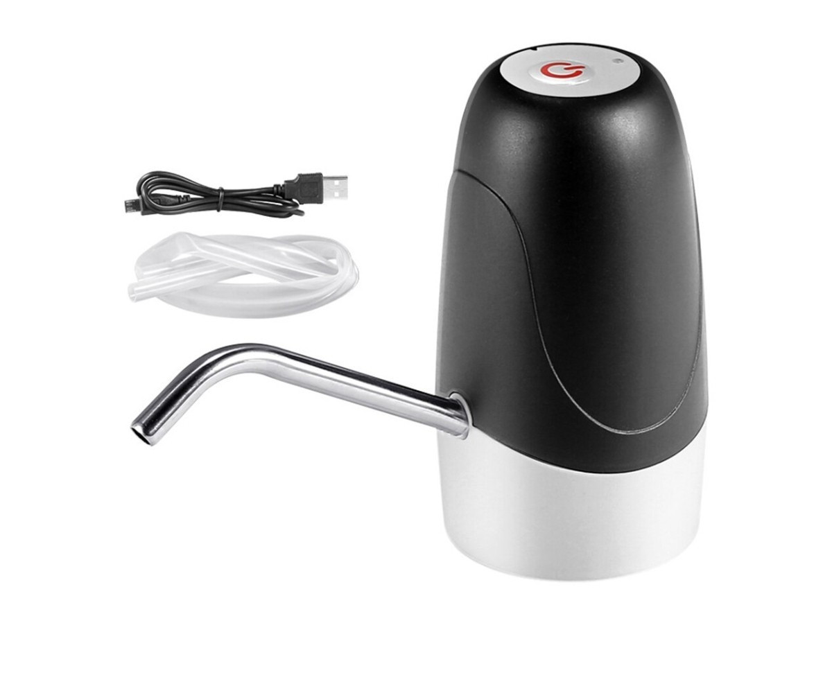 Электро-помпа для бутилированной воды Domotec MS4001 Черная, аккумуляторная, на бутыль (NS) - фото 2 - id-p1100569229