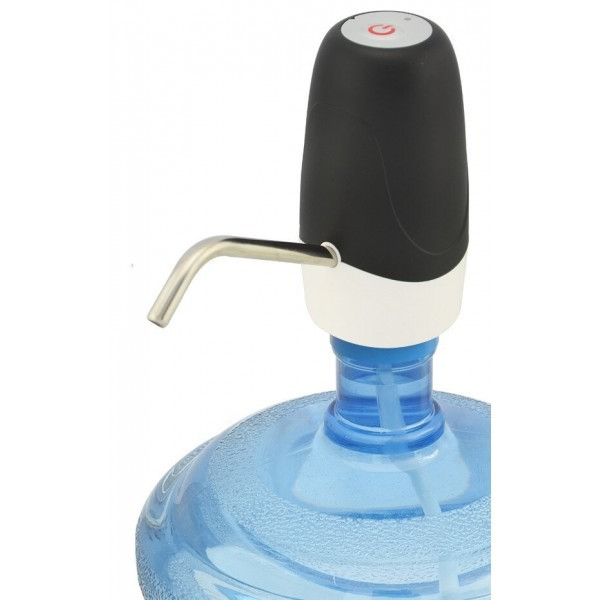 Электро-помпа для бутилированной воды Domotec MS4001 Черная, аккумуляторная, на бутыль (NS) - фото 3 - id-p1100569229