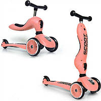 Самокат-біговел 2 в 1 Scoot&Ride Highwaykick 1 Peach