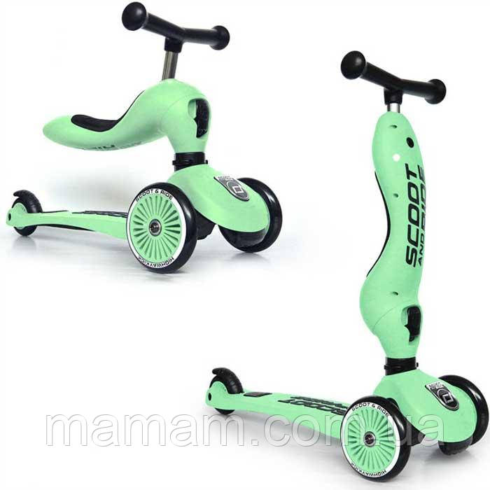 Самокат-біговел 2 в 1 Scoot&Ride Highwaykick 1 Kiwi, фото 1