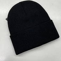 Шапка в'язана утеплена (акрил + фліс)