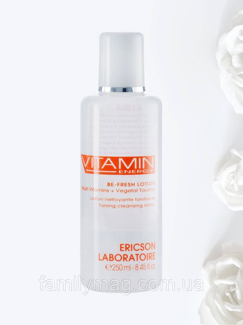 Тонізуючий очищуючий лосьйон Vitamin Energy Be Fresh Lotion Ericson Laboratoire 250 мл