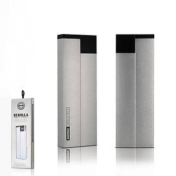 УМБ Remax Power Bank 10000mAh 2хUSB 2,1A Kerolla silver №PPP-20