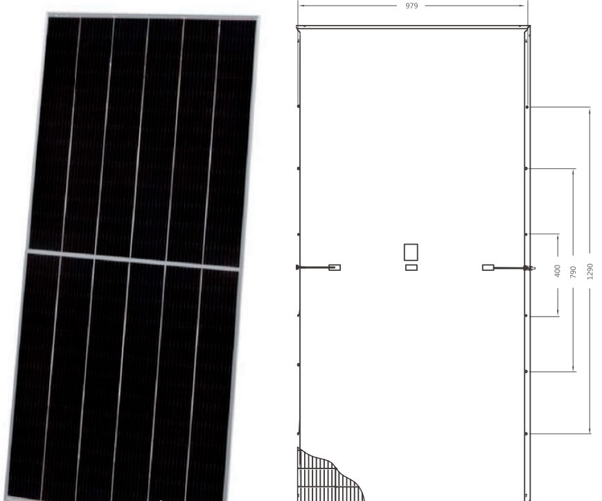 Сонячна батарея BS-470M(n)-156 British Solar 470 Вт 24 В Монокристаллическая