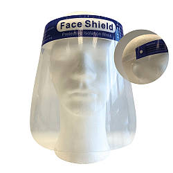 Захисний щит для особи UKC Face Shield Mask, пластиковий