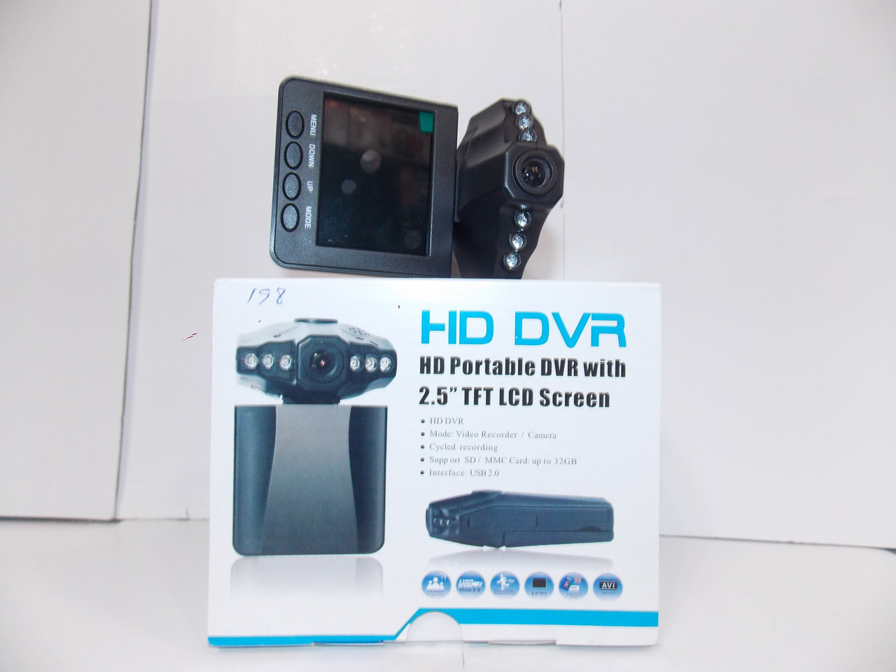 Автомобільний відеореєстратор HD DVR 198