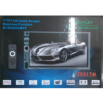 Автомагнітола 2DIN 7031,автомобільна магнітола USB+Bluetoоth,автомагнітола сенсорна,магнітола