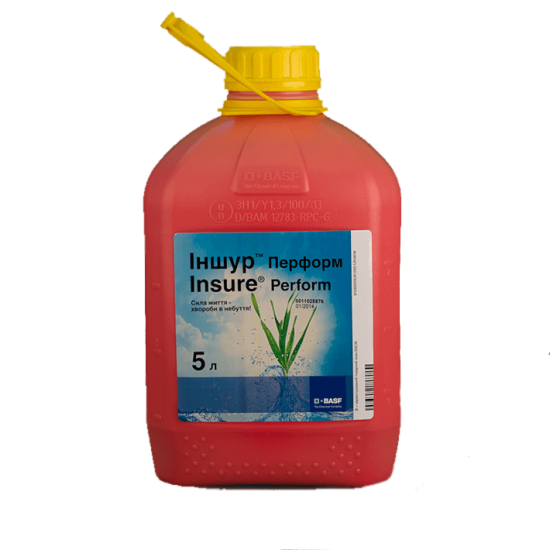 Іншур Перформ 5л, протруйник фунгіцидний, піраклостробін, BASF (Басф)