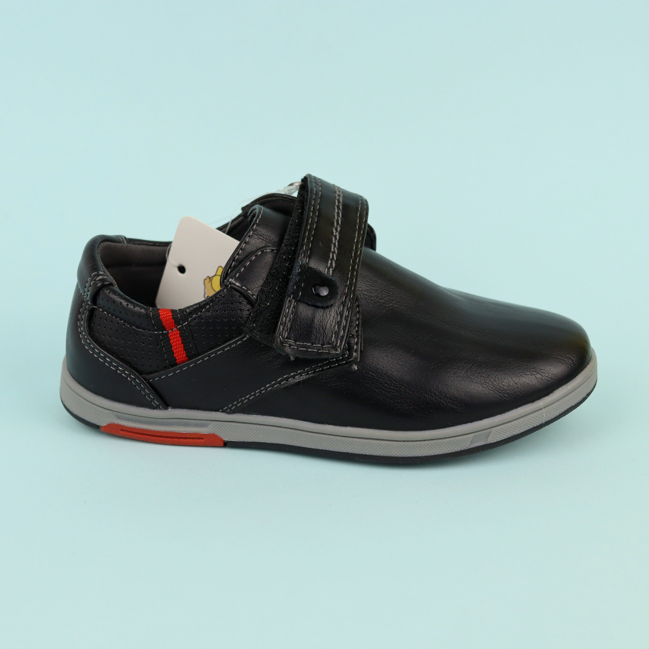 Туфли детские на мальчика Черные Tom.m размер 27 - стелька 17,5 см - фото 3 - id-p112451023