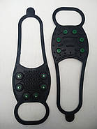 Льодоходи Льодоступи для взуття гуртом 6 шипів якість, фото 3