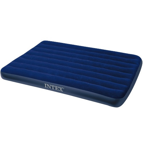 Надувний матрац Intex синій 137*191*25 см