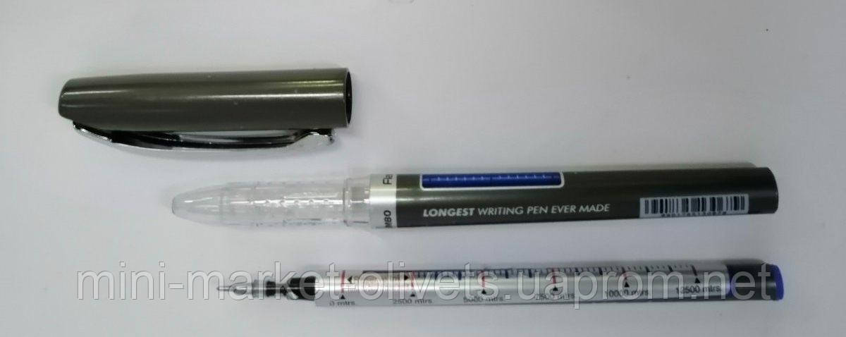 Ручка шариковая флаер Flair Writometer 12,5 км синяя - фото 4 - id-p386320503