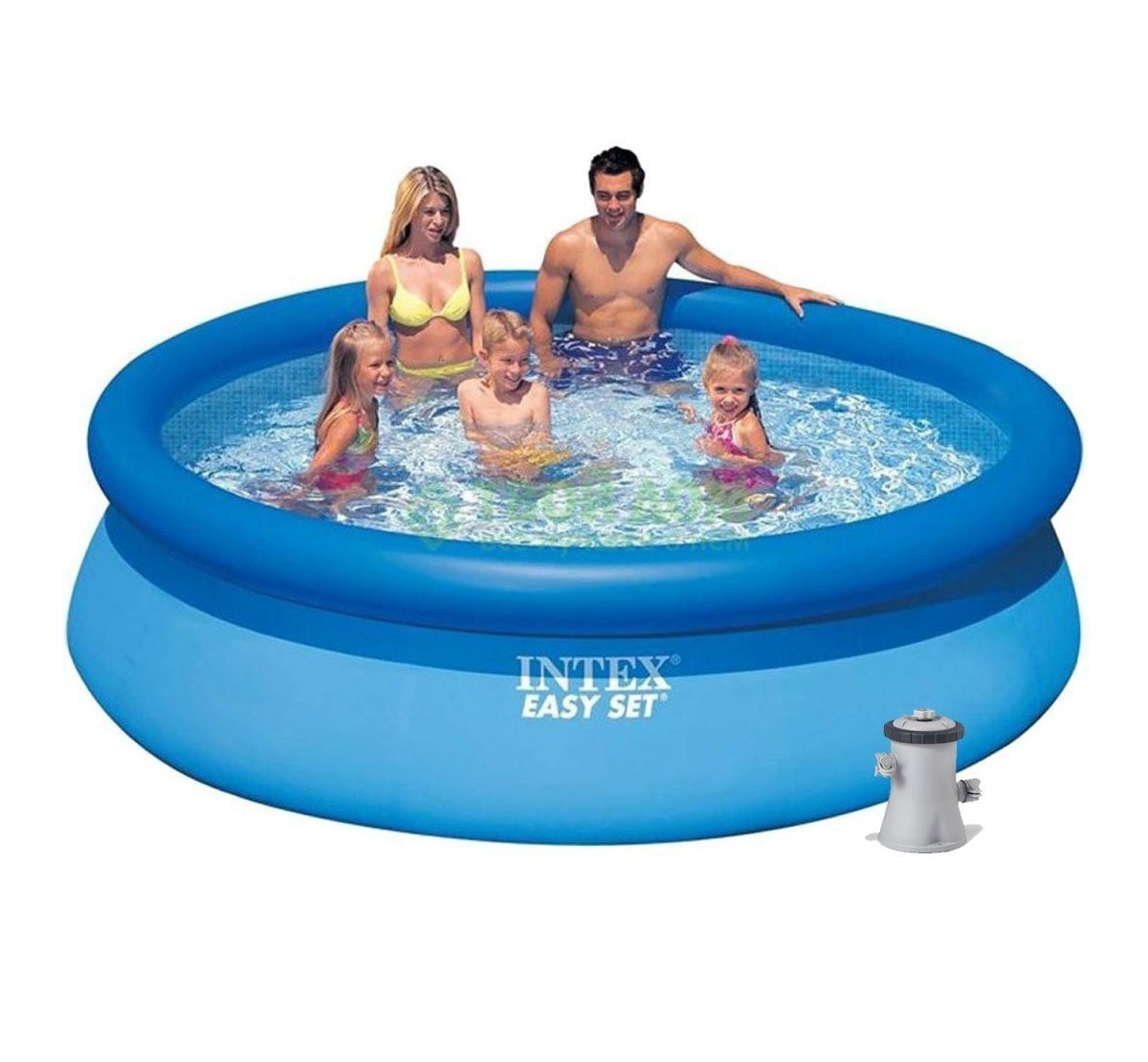 Надувний басейн Intex, 305х76 см (картріджний фільтр 1 250 л/год), фото 1