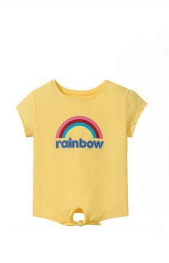 Футболка для дівчинки жовта Rainbow Pepperts (Німеччина) р.146/152, 158/164cм, фото 1