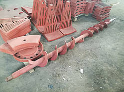 Шнек прибирання просипу ПП 1-18. Шнек прибирання просипу ПП 1-18