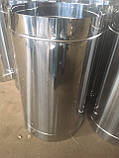 Труба 1м , неіржавіюча сталь 0,5 мм,діаметр 220 мм димар димохід, фото 2