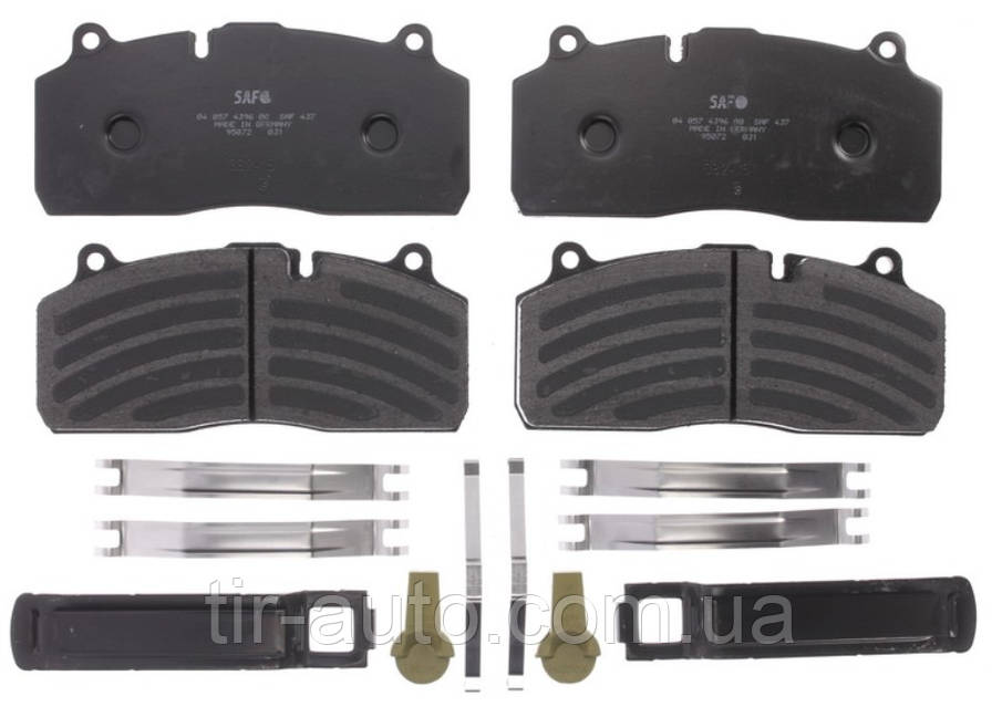 Колодки дисковые 29175/29195 SAF SBS 2220 Haldex Modul T