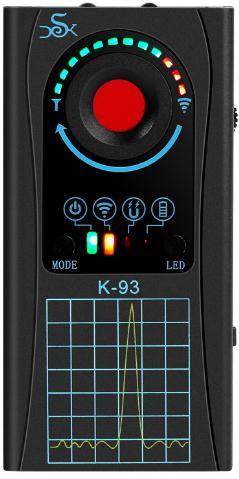 Детектор жучків GPS трекерів і прихованих відеокамер К18 (3 в 1!), фото 1