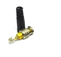 Штекер bnc під кабель, з пружиною, пластиковий