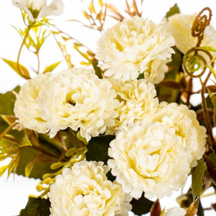 Букет квітів "Хризантема білосніжна" в пакованні 6 шт (8100-048), фото 2