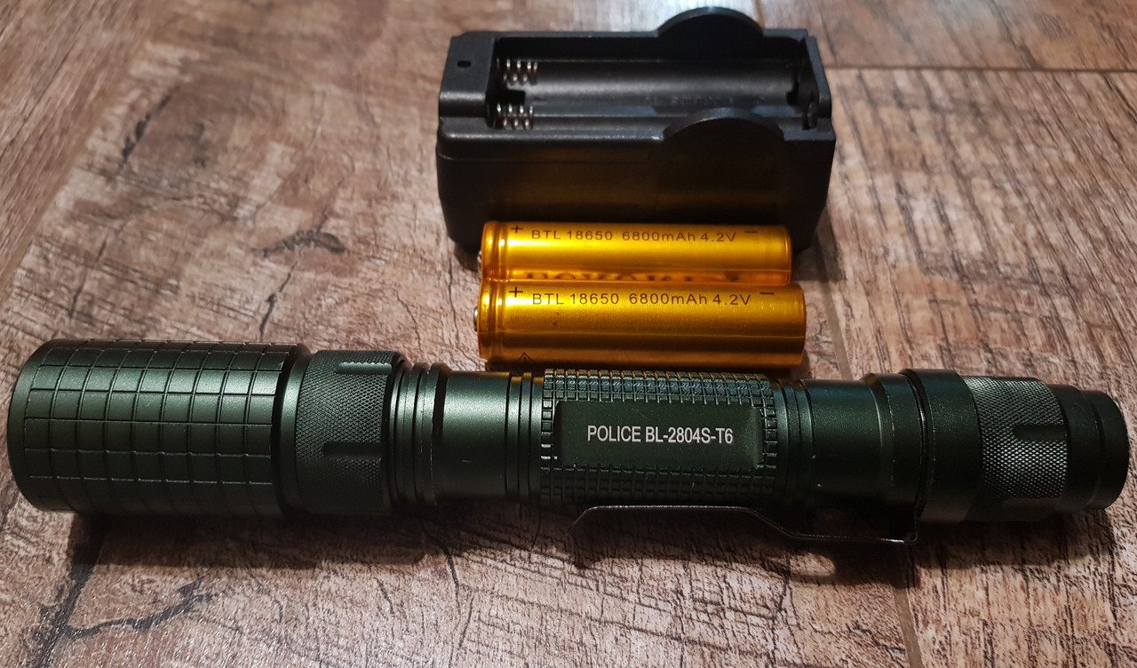 Тактичний ліхтарик Police BL-2804(2840) T-6 XM-L2 ( потужний)