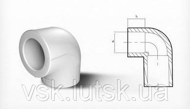 71901-(20)Коліно 90° PN20 ( 7711000020 ), фото 1