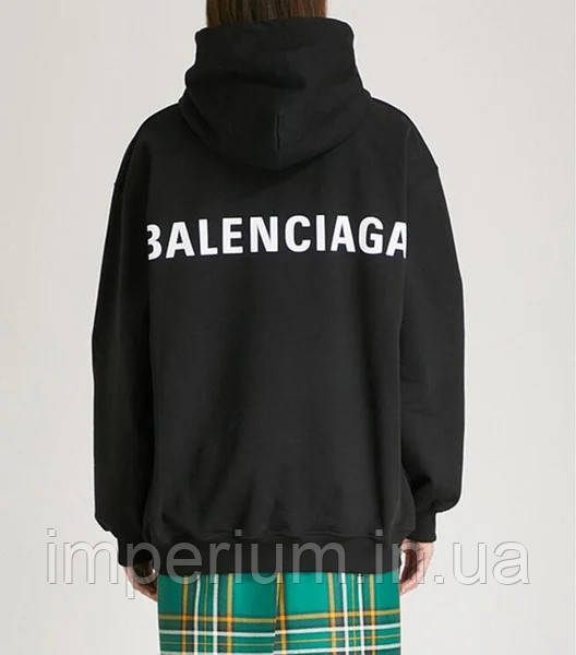 Худі balenciaga | стильна толстовка | black