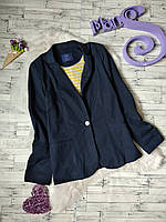 Піджак Zara жіночий синій класика Розмір 48 (L)