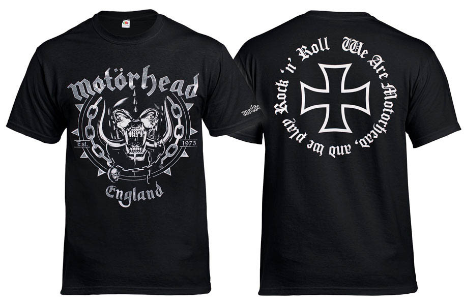Футболка MOTORHEAD England Est 1975