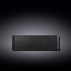 Блюдо WILMAX SlateStone Black 300х95мм Колір чорний 661 102 / A