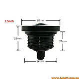 2шт Світлодіодні LED лінзи 3.5" Ангельські очі 89 мм ДХО DRL ПТФ ходові вогні, фото 4