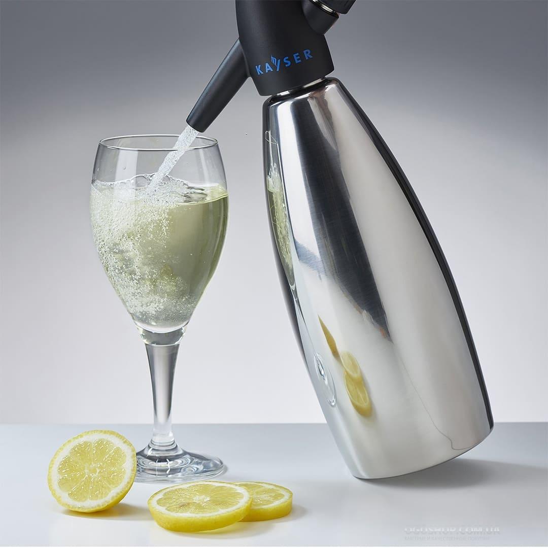 Сифон для газирования воды Kayser Silver 1 л. Купить сифоны для ...