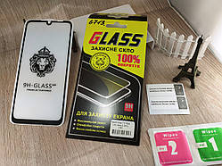 5D full glue захисне скло LION для Xiaomi Redmi Note 7 / 7 Pro (black) повна проклейка