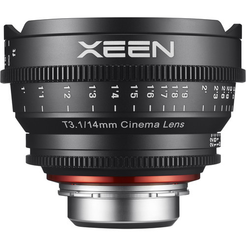 Об'єктив Rokinon Xeen 14mm T3.1 Lens for Canon EF, Sony-E, PL, Nikon F, Micro Four Thirds Mount