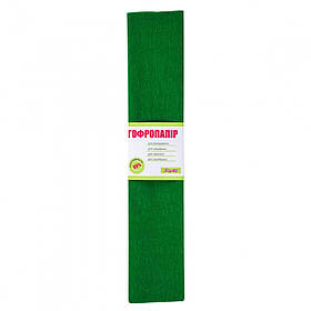 Папір гофрований світло-зелена 55 % (50см*200см)
