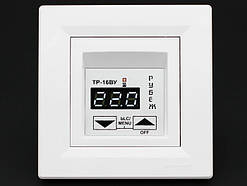 Вбудований терморегулятор ТР-16ВУ Schneider blue (білий, кремовий) Рубеж