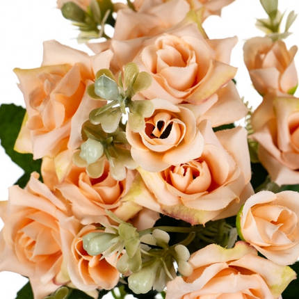 Букет "Троянди персикові" в пакованні 6 шт (8103-025), фото 2