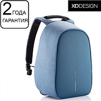 Антивор рюкзак XD Design Bobby Hero Light Blue 15.6", синий