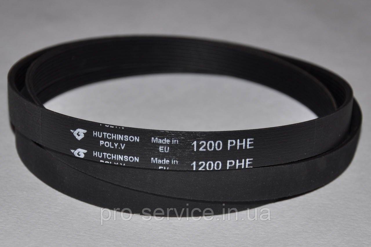 Ремень 8PHE 1200 46007433 для стиральных машин Candy, Hoover, Zerowatt ...
