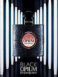 Yves Saint Laurent Black Opium парфумована вода 90 ml. (Ів Сен Лоран Блек Опіум), фото 5