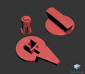 Замок бардачка у багажнику VW passat b6