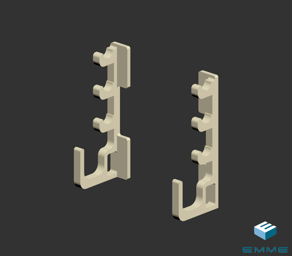 Настінне кріплення для вудок, фото 1