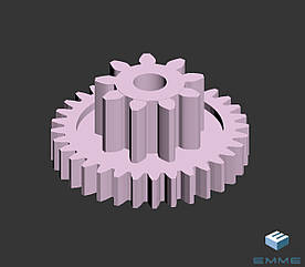 Шестірня на дитячу машинку 9х32