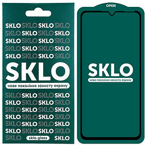 Захисне скло SKLO 5D (full glue) для Samsung Galaxy A20 / A30 / A30s / A50/A50s/M30 /M30s/M31/M21
