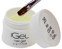 Топ гель iGel Top Gel Clear №28 с липким слоем 30 гр