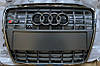 Решітка радіатора Audi A6 C6 (05-11) тюнінг стиль S6 (срібло), фото 3