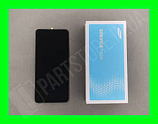 Дисплей Samsung A125 Black A12 2020 (GH82-24491) сервісний оригінал (без рамки)