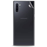 Пленка Silicone Samsung Galaxy Note 10 Plus (задняя) (прозрачная)